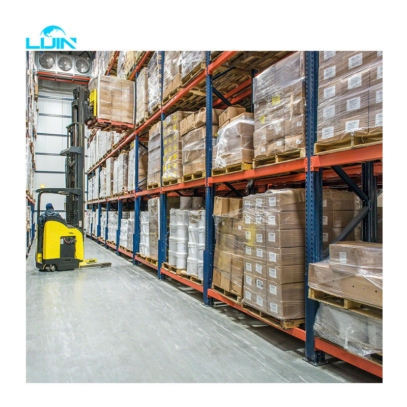 Duty Warehouse Push Storage Racking Selective Drive-In Bin Steel Shelving Heavy Industrial Back Mobile Racks Parts Wire Racking